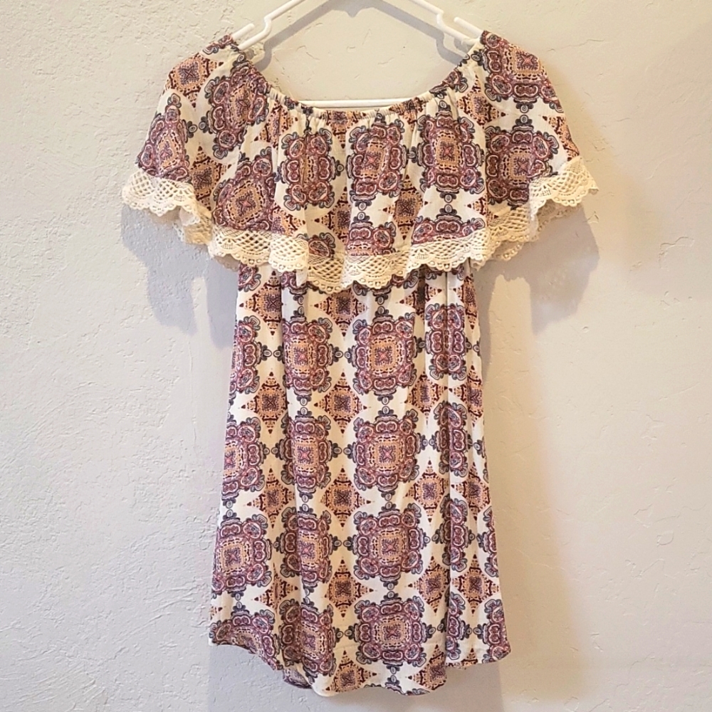 Off The Shoulder Mini Dress